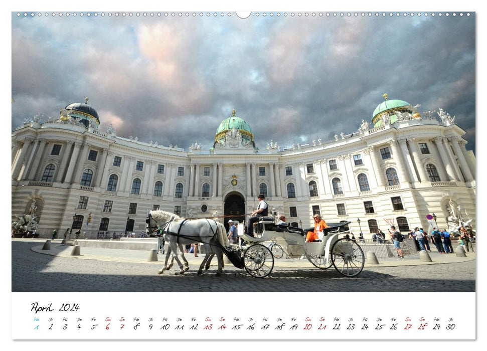 Along the Danube, sights from Passau to Budapest (CALVENDO Premium Wall Calendar 2024) 