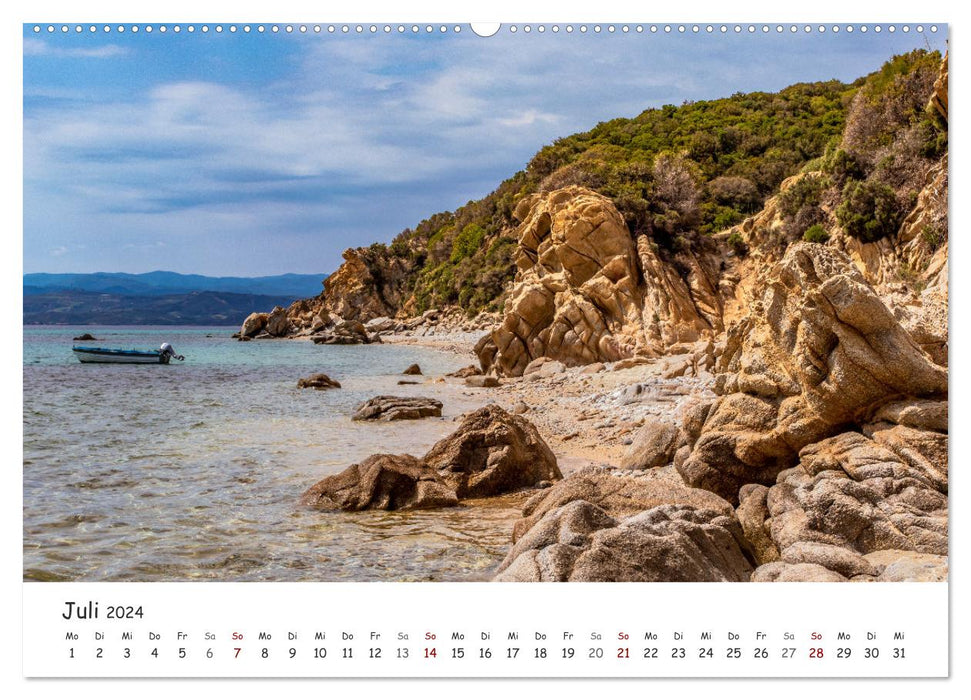 Ouranopoli - On the border with the Monastic Republic of Athos (CALVENDO Premium Wall Calendar 2024) 