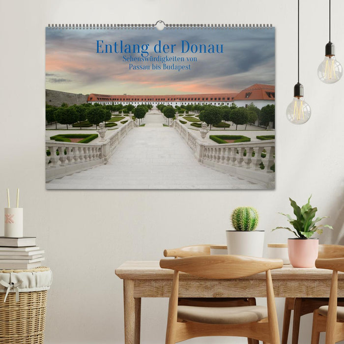 Le long du Danube, curiosités de Passau à Budapest (calendrier mural CALVENDO 2024) 