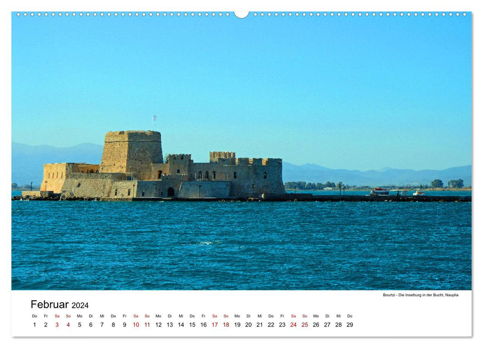 Voyage à Athènes (Calvendo Premium Wall Calendar 2024) 
