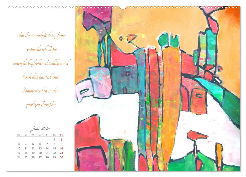 Demandes de couleurs pour vous (Calendrier mural CALVENDO Premium 2024) 