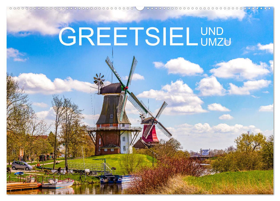 Greetsiel und Umzu (CALVENDO Wandkalender 2024)