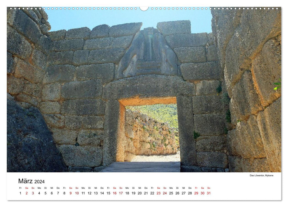 Trip to Athens (CALVENDO wall calendar 2024) 