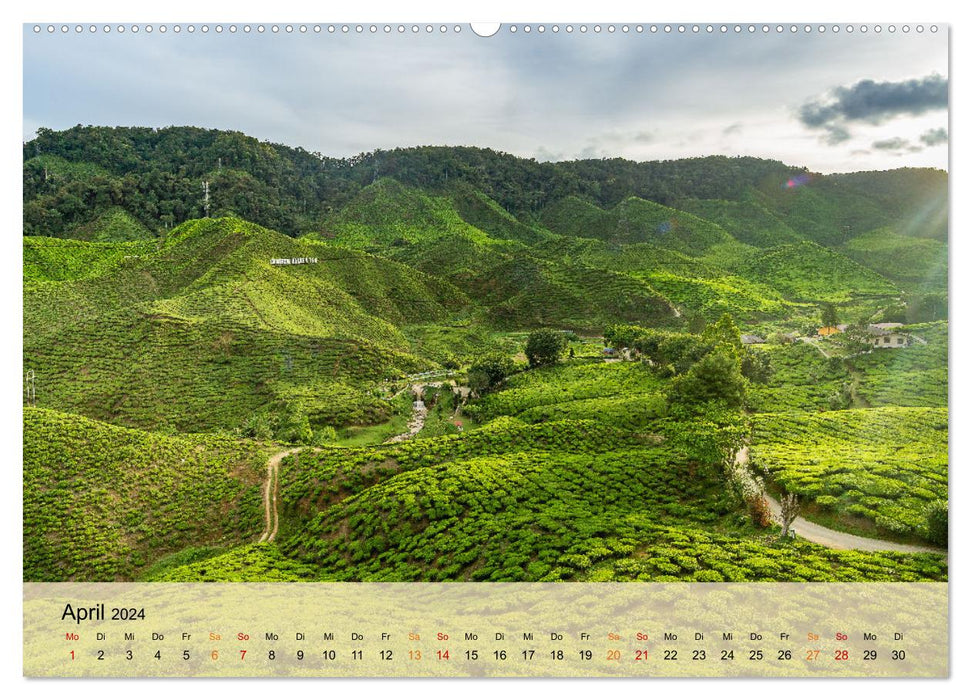 Malaysia - The Heart of Southeast Asia (CALVENDO Premium Wall Calendar 2024) 