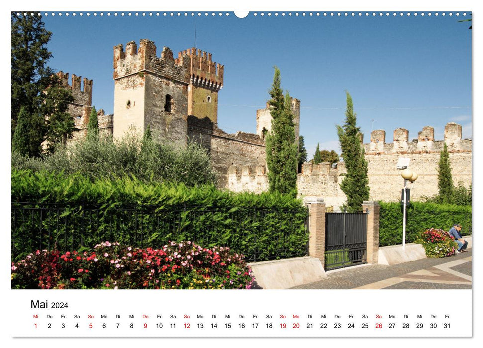 Lac de Garde - Les plus beaux moments sur le lac de Garde (Calendrier mural CALVENDO Premium 2024) 