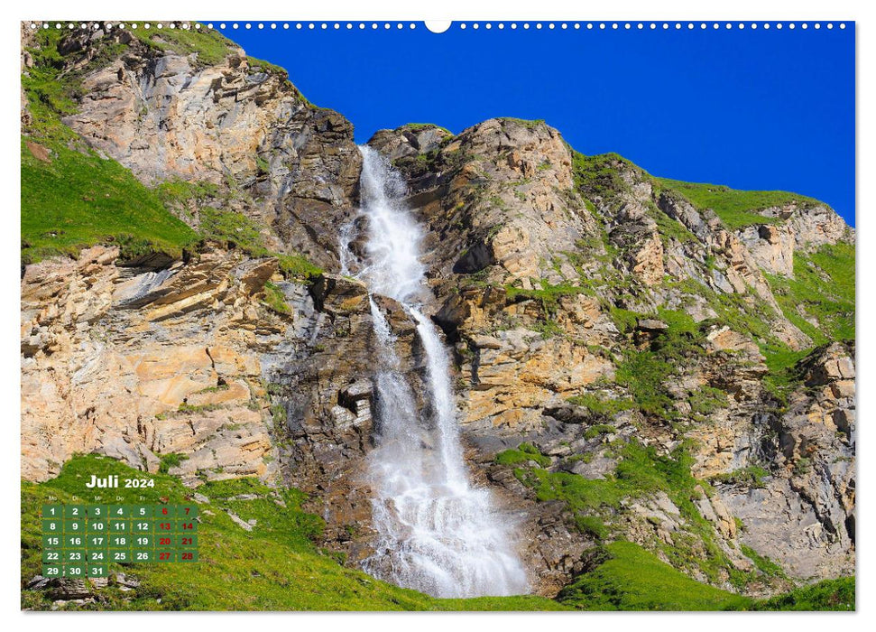Großglockner wunderschöne Berg- und Tierwelt (CALVENDO Premium Wandkalender 2024)