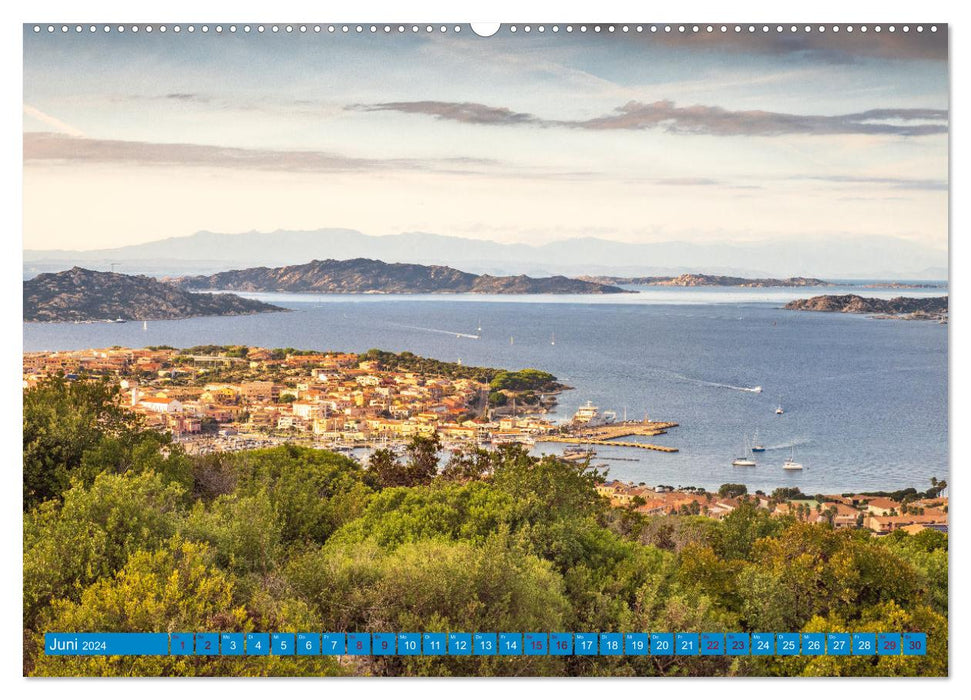 Sardinia with Corsica (CALVENDO Premium Wall Calendar 2024) 