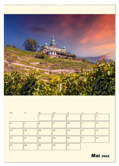 Ma Saxe (Calendrier mural CALVENDO Premium 2024) 