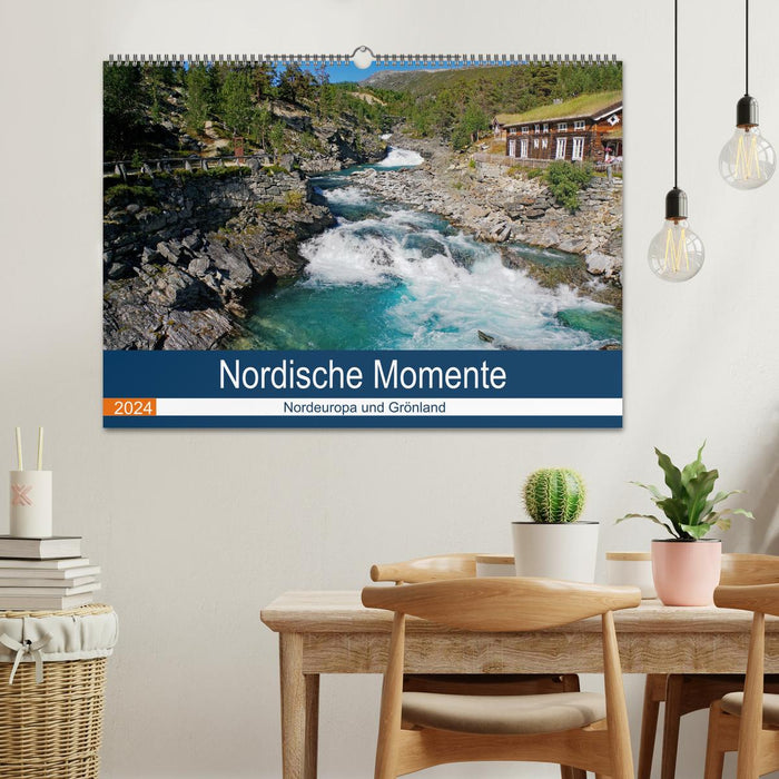 Nordische Momente (CALVENDO Wandkalender 2024)