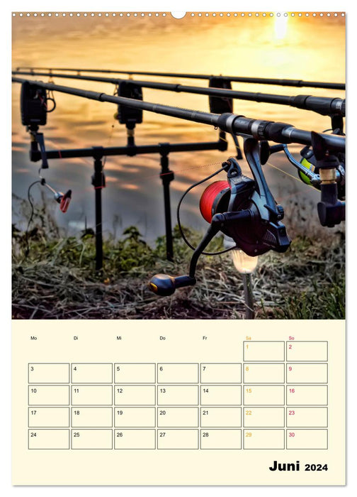 Fishing - extremely fascinating (CALVENDO wall calendar 2024) 