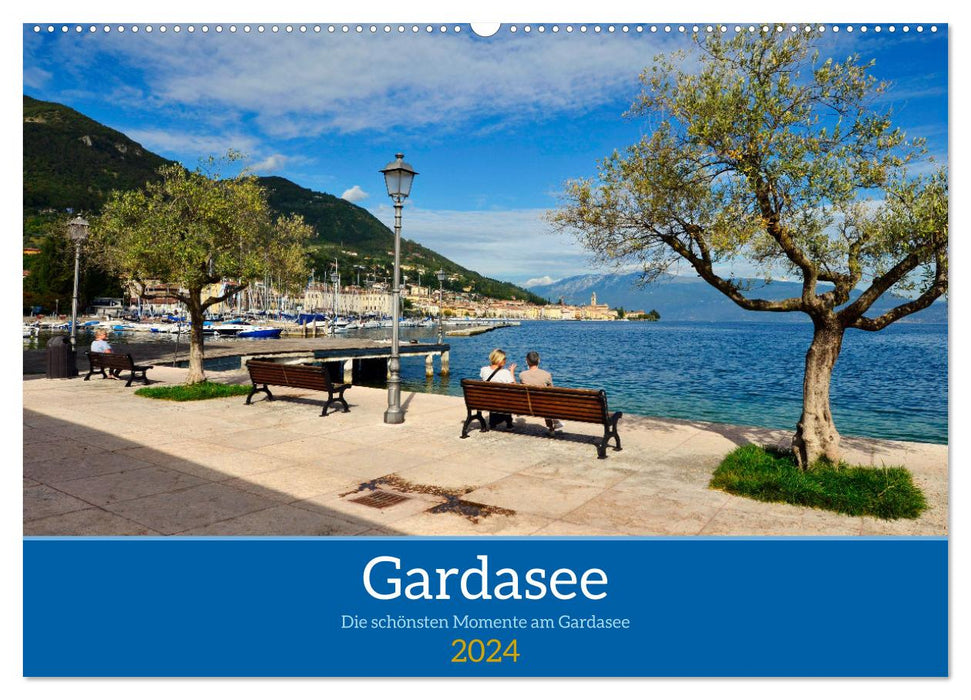 Lake Garda - The most beautiful moments on Lake Garda (CALVENDO wall calendar 2024) 