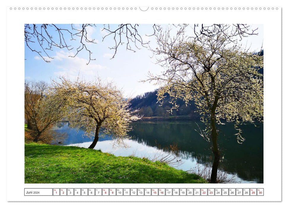 The Moselle awakens from its hibernation (CALVENDO Premium Wall Calendar 2024) 