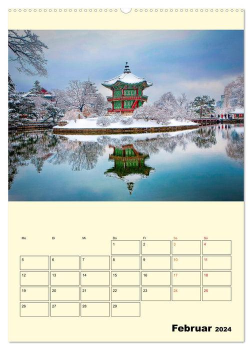 South Korea - tradition and high-tech (CALVENDO Premium Wall Calendar 2024) 