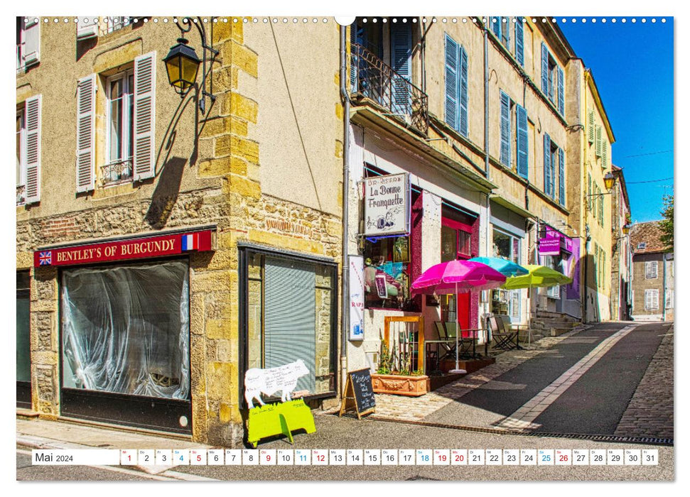 Charolles - Im Herzen des Burgund (CALVENDO Wandkalender 2024)
