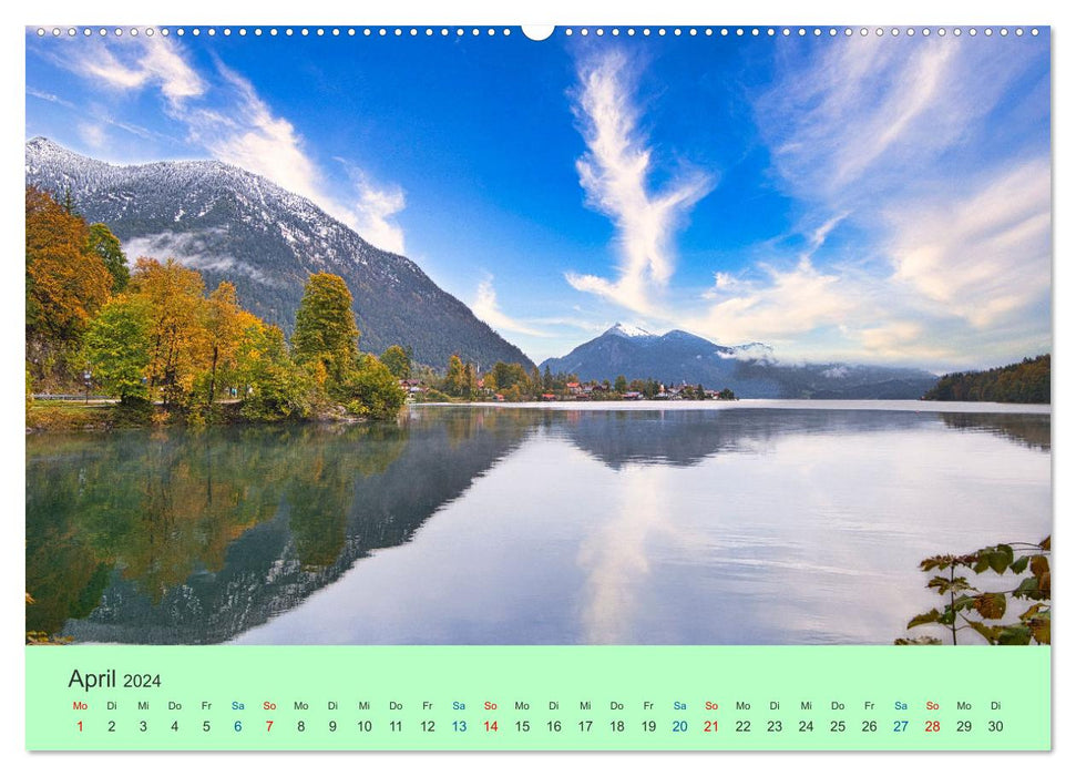 Zauber der Alpen (CALVENDO Premium Wandkalender 2024)