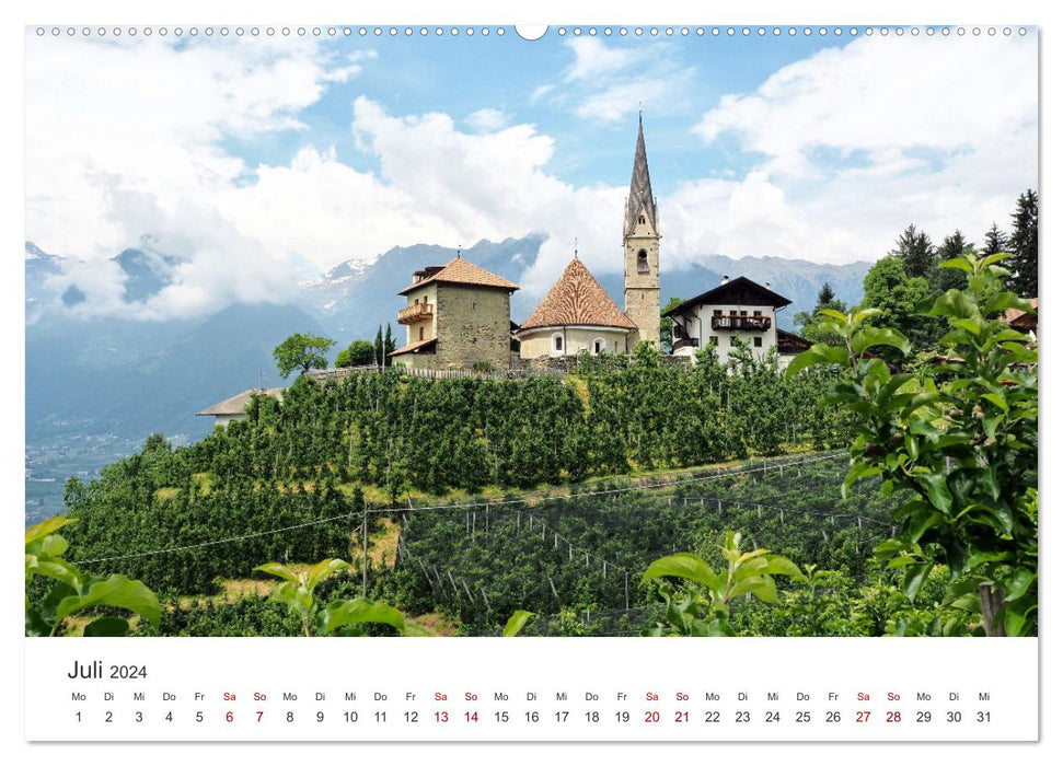 Urlaubsimpressionen aus Südtirol (CALVENDO Premium Wandkalender 2024)