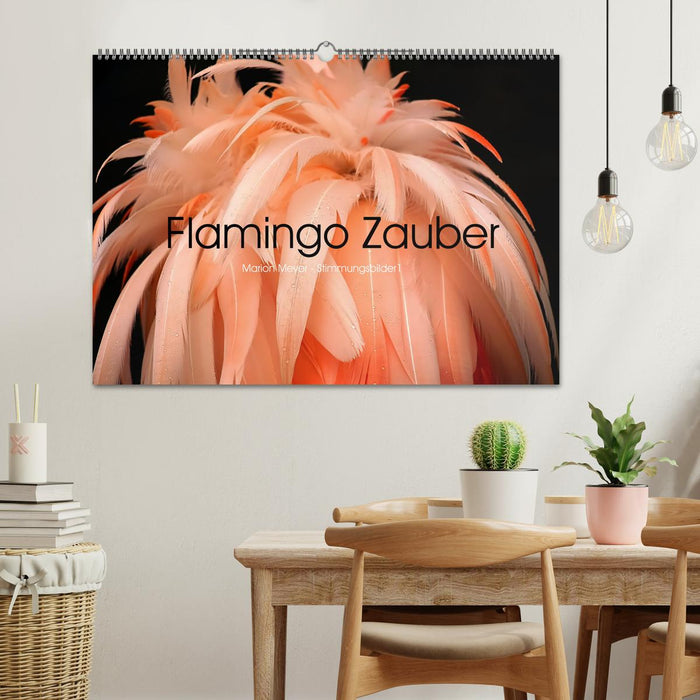 Flamingo Zauber (CALVENDO Wandkalender 2024)