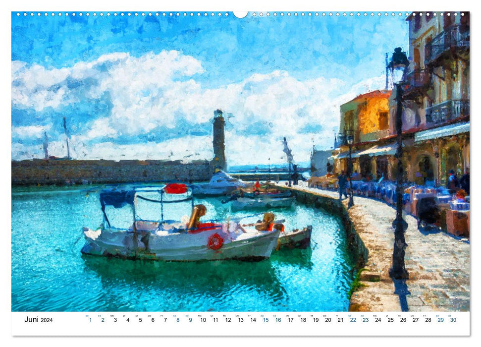 Kreta - Malerische Insel Griechenlands (CALVENDO Premium Wandkalender 2024)