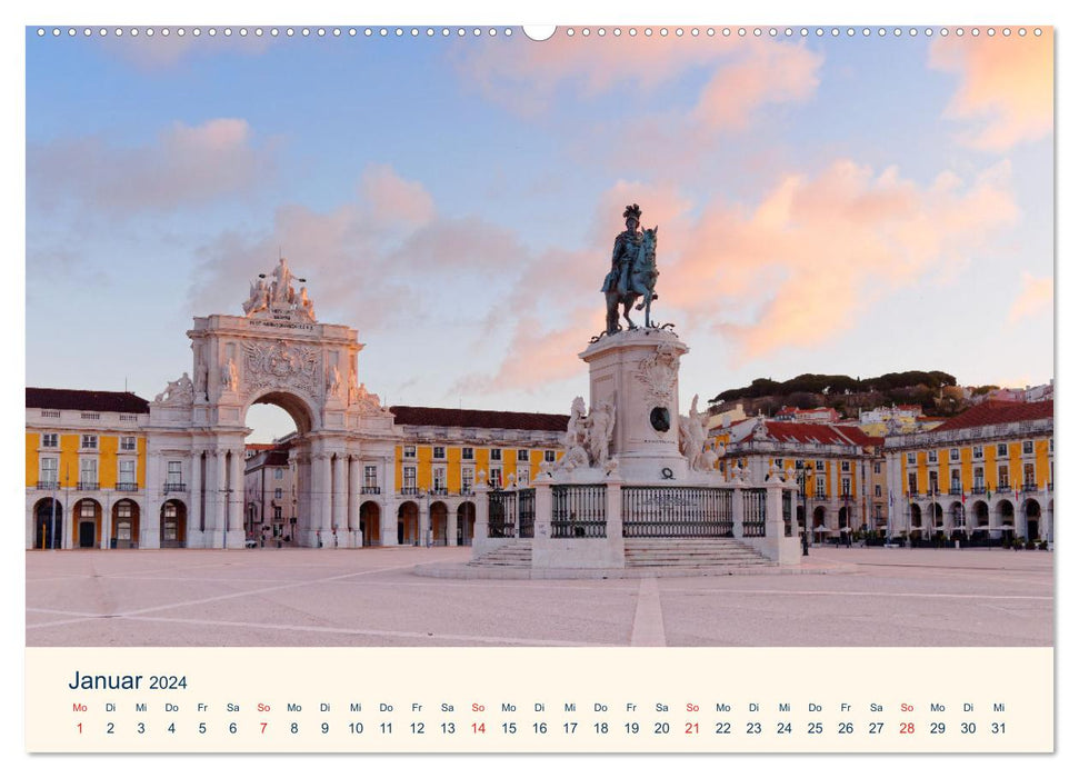 Hola Portugal und Spanien (CALVENDO Premium Wandkalender 2024)