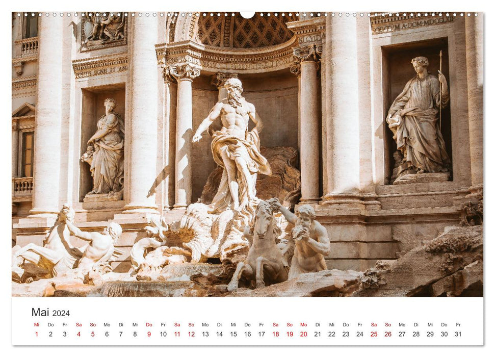 Rom - In der Stadt der sieben Hügel. (CALVENDO Wandkalender 2024)