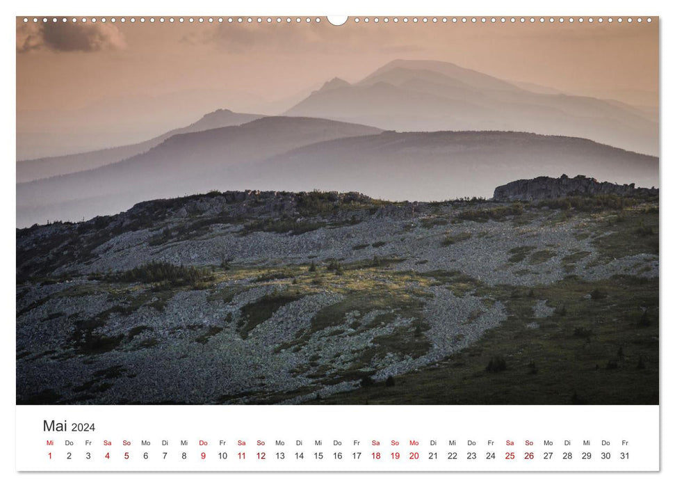 Uralgebirge - Das wunderschöne Gebirge zwischen Asien und Europa. (CALVENDO Wandkalender 2024)