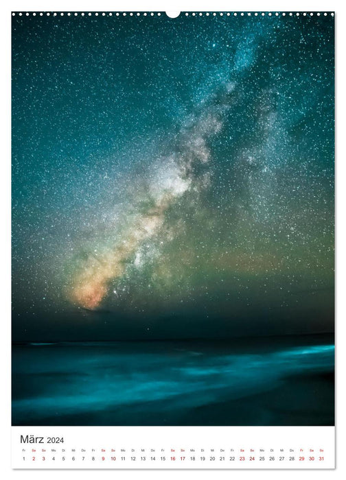 Milchstraße - Unsere faszinierende Galaxie. (CALVENDO Wandkalender 2024)
