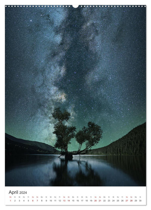 Milchstraße - Unsere faszinierende Galaxie. (CALVENDO Wandkalender 2024)