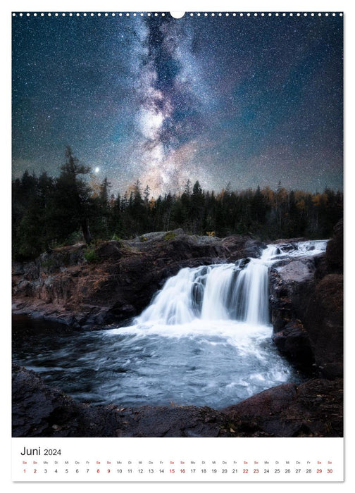 Milchstraße - Unsere faszinierende Galaxie. (CALVENDO Wandkalender 2024)