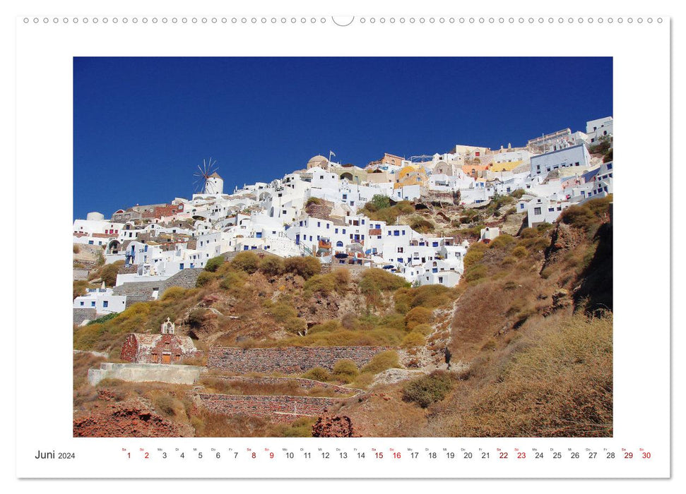 Griechischer Charme (CALVENDO Premium Wandkalender 2024)