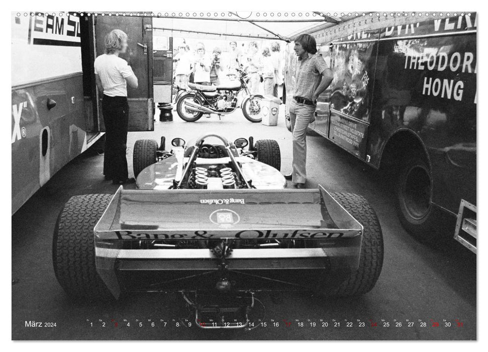 Grand Prix - Formel-Rennen 1972-1977 (CALVENDO Wandkalender 2024)