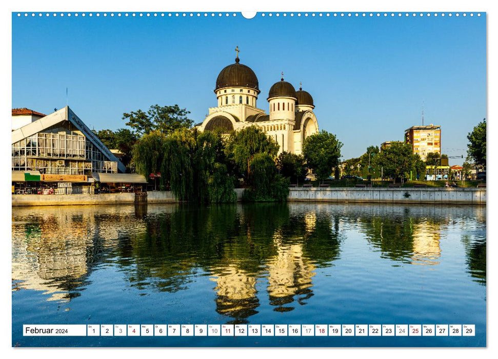 Churches and monasteries in Romania (CALVENDO wall calendar 2024) 