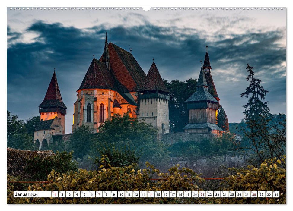 My Beautiful Romania (CALVENDO Premium Wall Calendar 2024) 