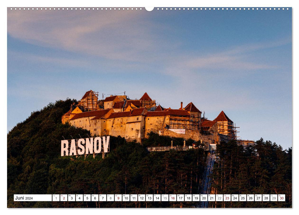 Romania's famous castles (CALVENDO wall calendar 2024) 