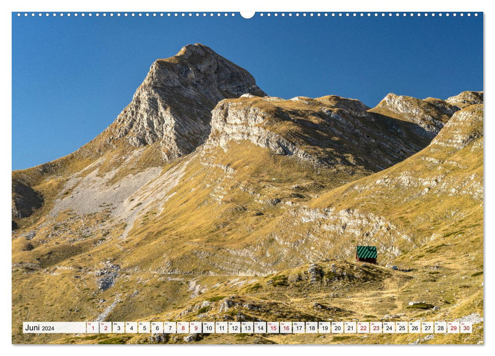 Monténégro - Durmitor, patrimoine mondial (calendrier mural CALVENDO 2024) 