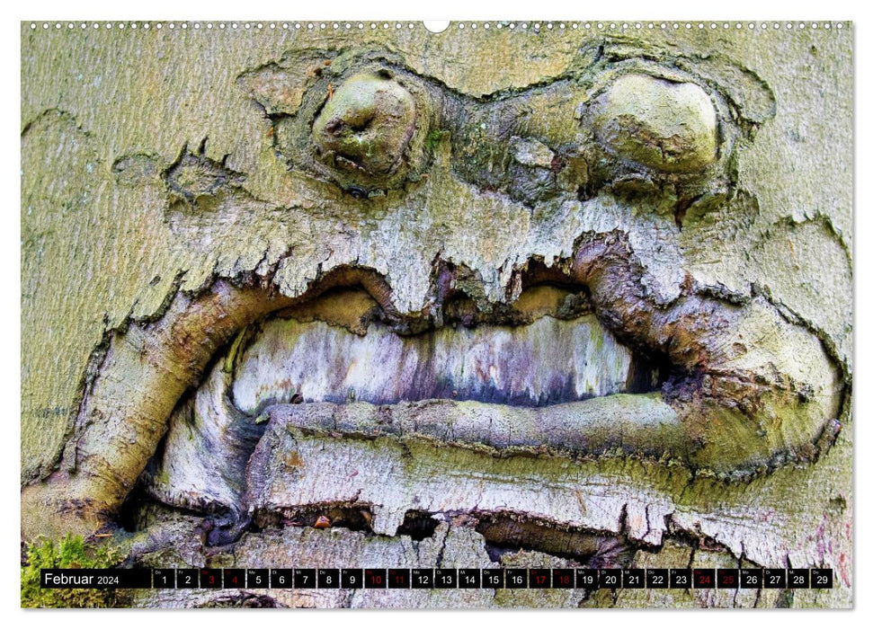 Démons de la forêt (Calendrier mural CALVENDO 2024) 