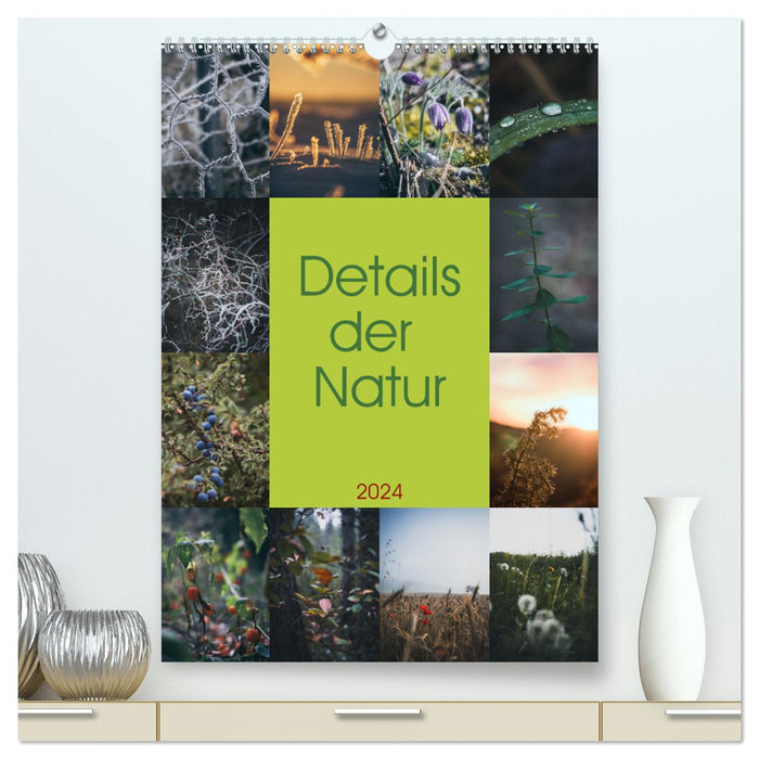 Détails de la nature (Calendrier mural CALVENDO Premium 2024) 