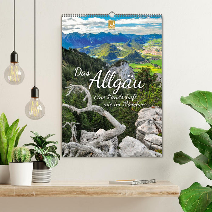 The Allgäu – a landscape like in a fairy tale (CALVENDO wall calendar 2024) 
