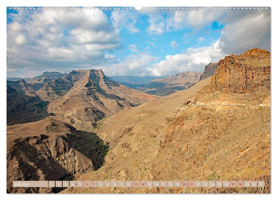 Vacation on Gran Canaria (CALVENDO Premium Wall Calendar 2024) 