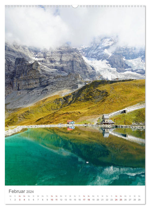 Suisse (Calendrier mural CALVENDO Premium 2024) 