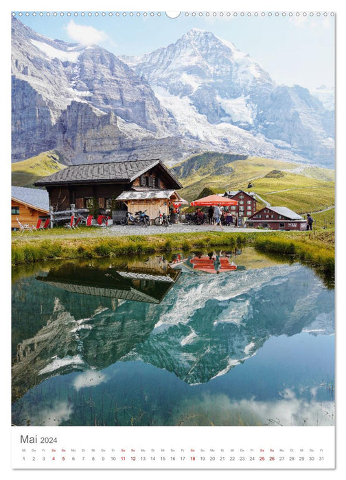 Suisse (Calendrier mural CALVENDO Premium 2024) 