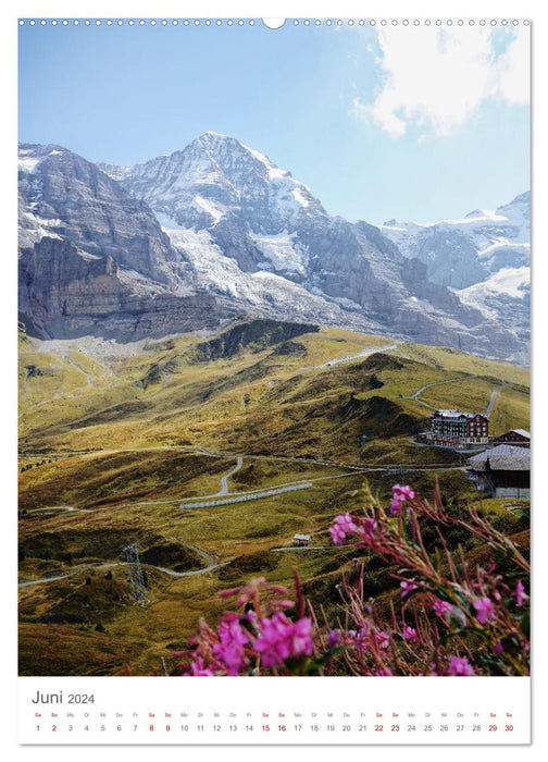 Suisse (Calendrier mural CALVENDO Premium 2024) 