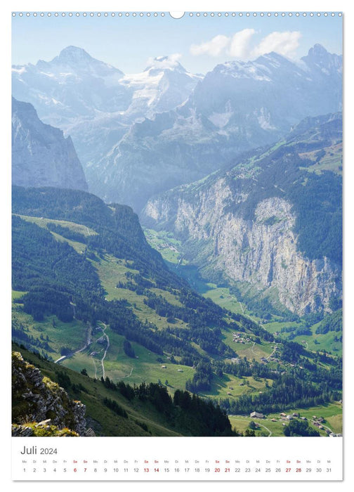 Switzerland (CALVENDO Premium Wall Calendar 2024) 