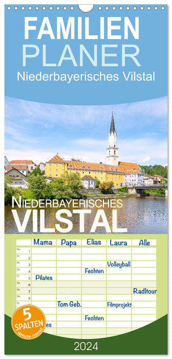 Vilstal de Basse-Bavière (Planificateur familial CALVENDO 2024) 