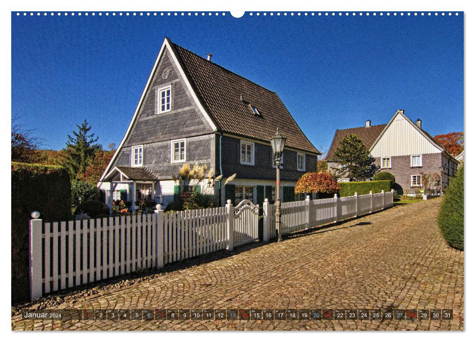 City views of Bergneustadt (CALVENDO wall calendar 2024) 