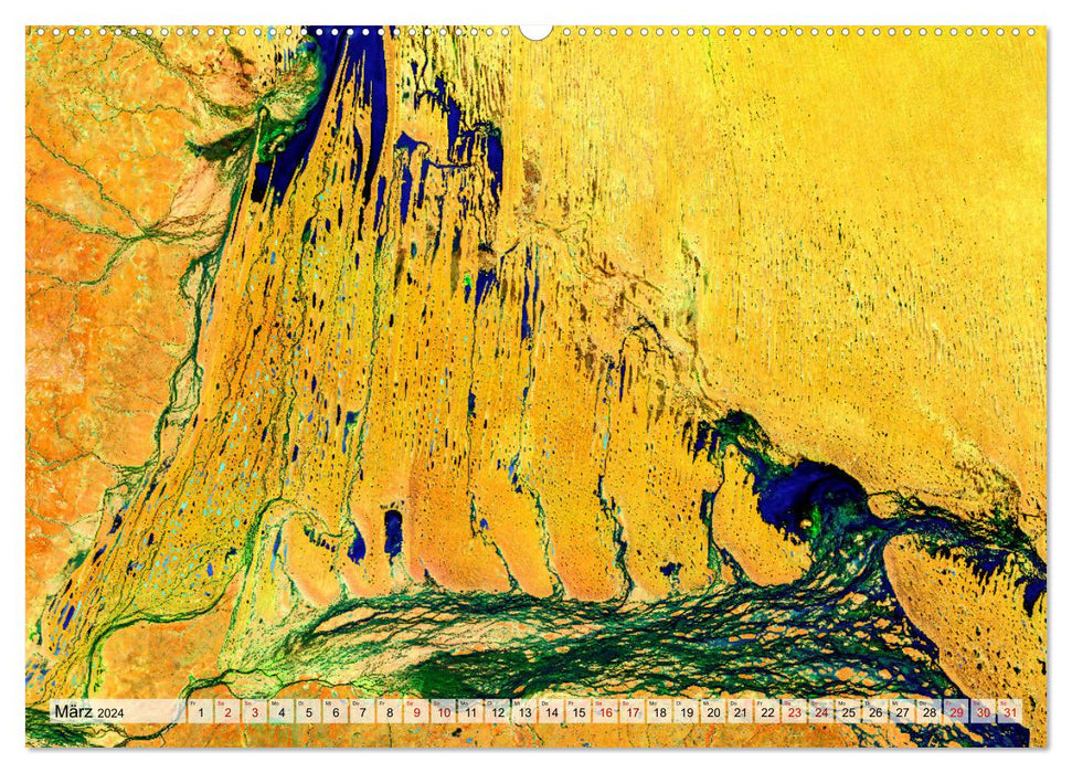 Images sensationnelles de notre Terre (Calendrier mural CALVENDO Premium 2024) 