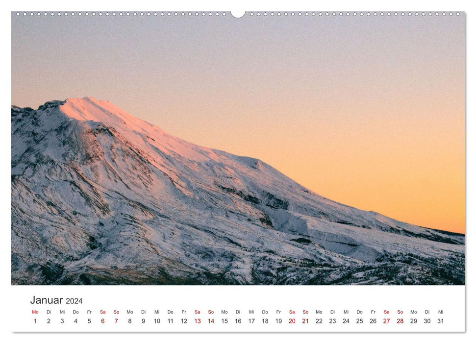 Mount Everest - The highest mountain in the world and his homeland. (CALVENDO Premium Wall Calendar 2024) 
