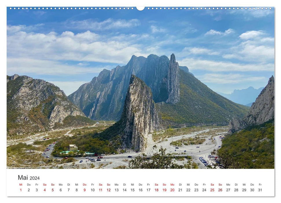 Mexico - An unknown dreamland. (CALVENDO Premium Wall Calendar 2024) 