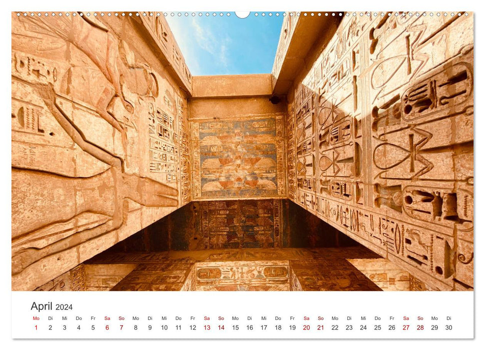 Egypt - Unique buildings and spectacular motifs. (CALVENDO Premium Wall Calendar 2024) 