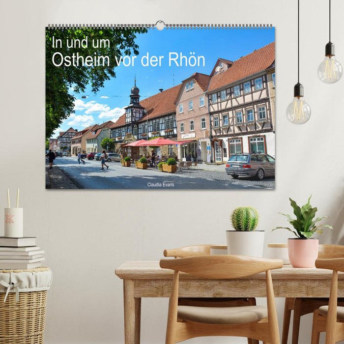 In and around Ostheim vor der Rhön (CALVENDO wall calendar 2024) 