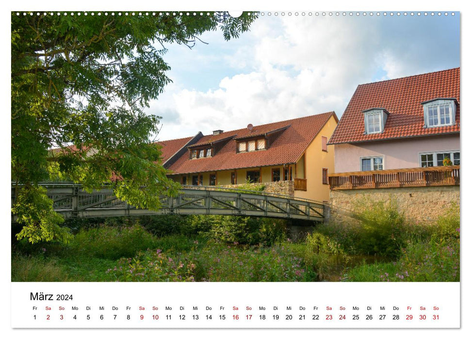 In und um Ostheim vor der Rhön (CALVENDO Wandkalender 2024)